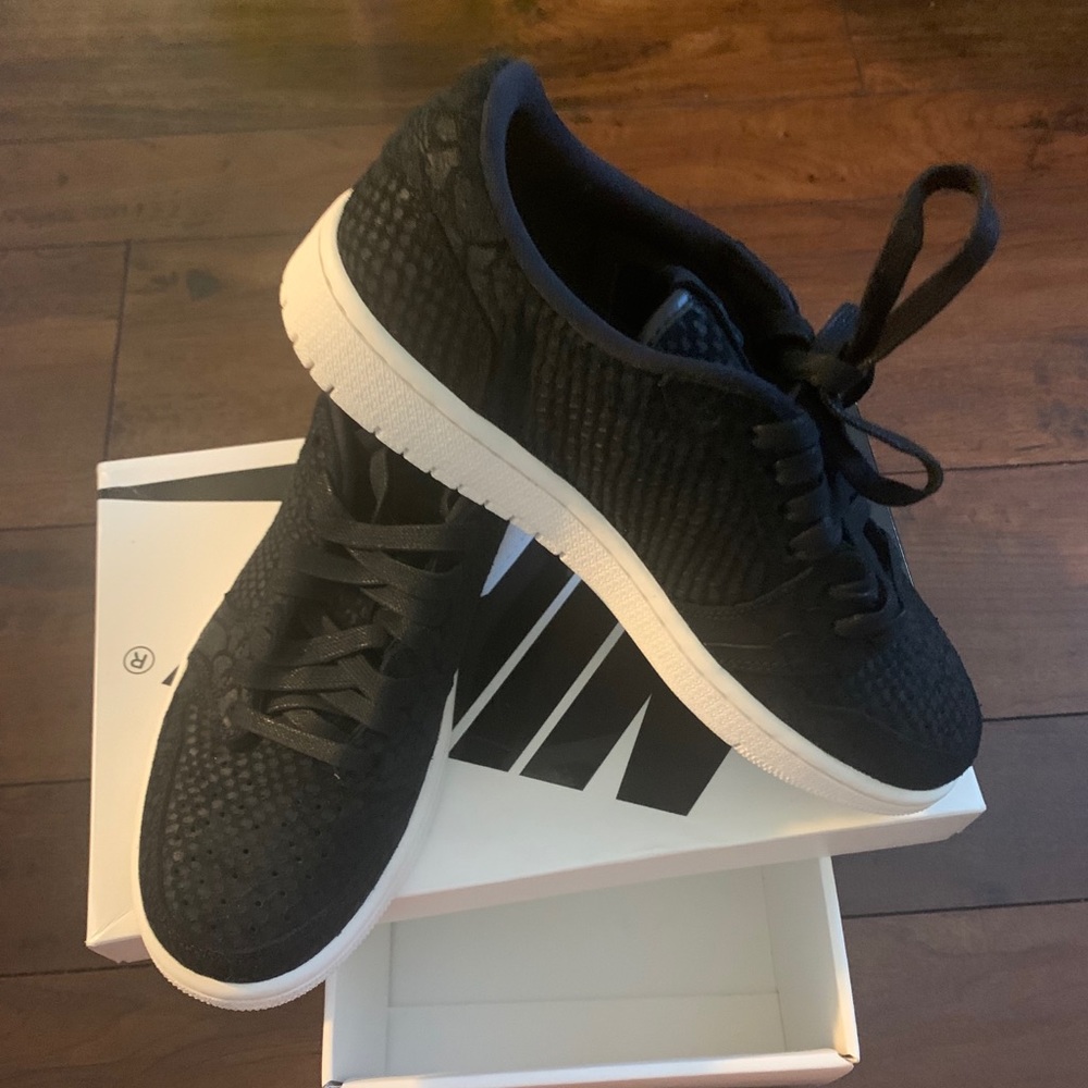 Black Air Jordan 1 Lo